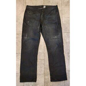 Mens Rocawear Classic Fit Black Blue Denim Jeans Sz W40